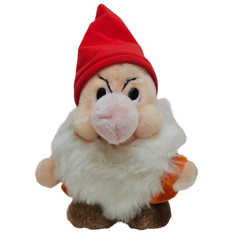 Walt Disney World Disneyland‎ VTG Canasa Trading Snow White Grumpy Plush 9" Doll